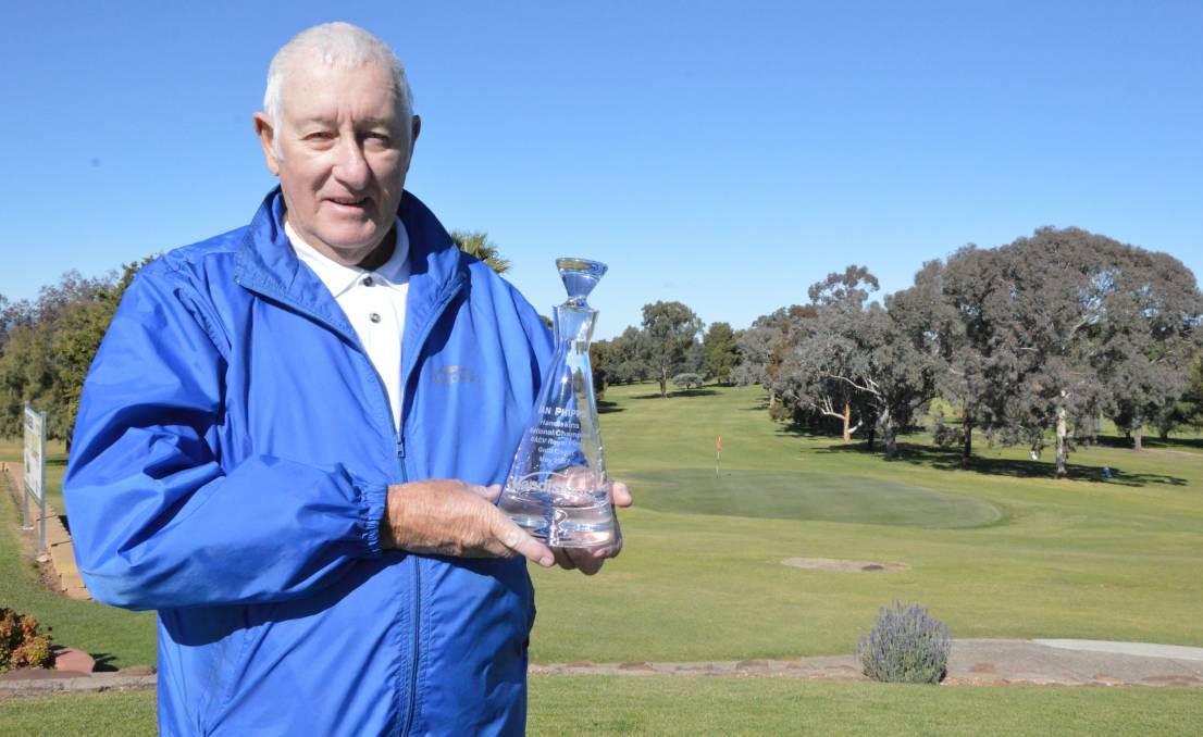 Ian Phipps winning the 2017 Handiskins National Championships