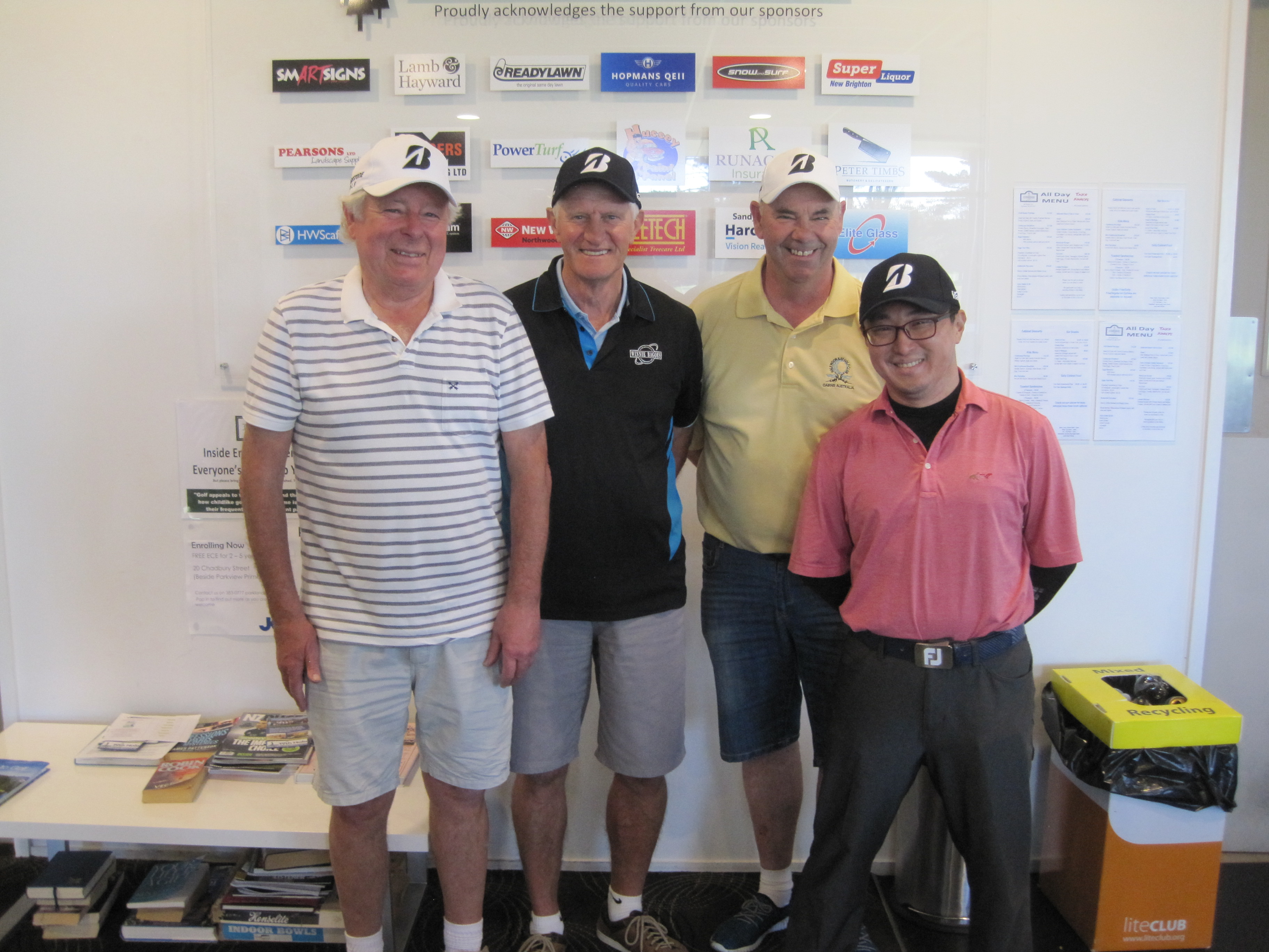 Waimairi Beach Golf Club 2019 Handiskins finalists