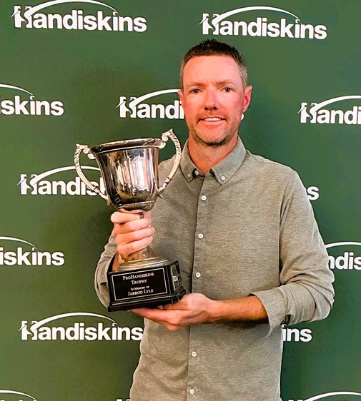 2025 Jarrod Lyle Memorial Trophy winner and ProHandiskins Champion - Danny Nesbitt of The Links Shell Cove